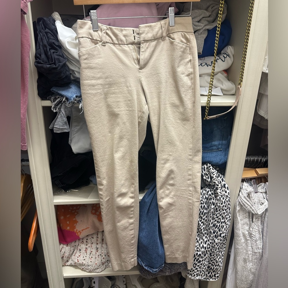 Old navy size 0 pixie pants khaki